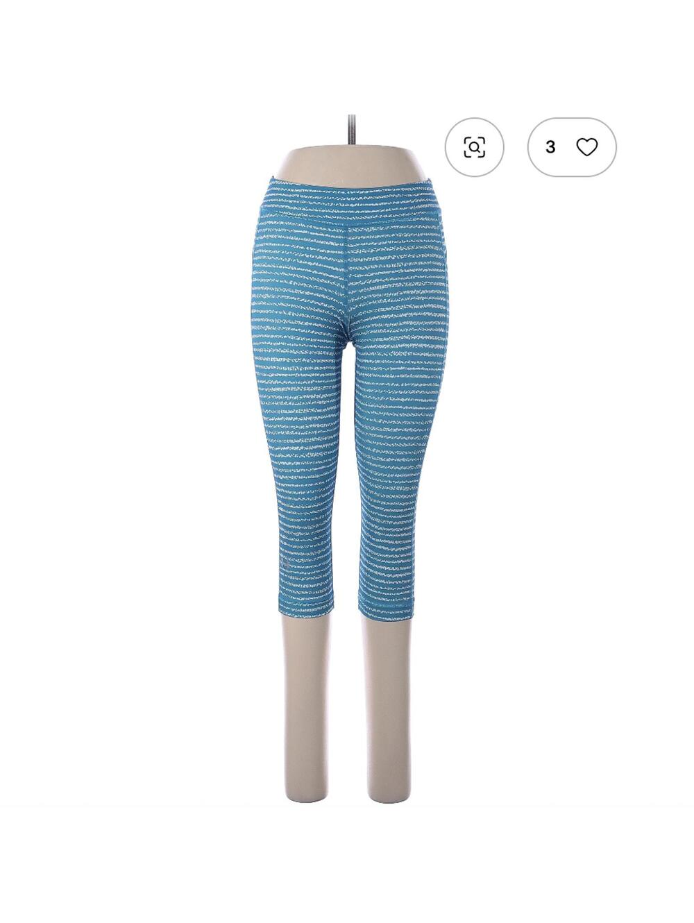 Under Armour Blue Active Pants Size M Leggings